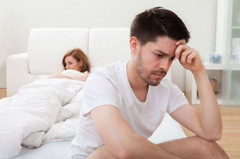 impotencia u človeka ako komplikácia prostatitídy