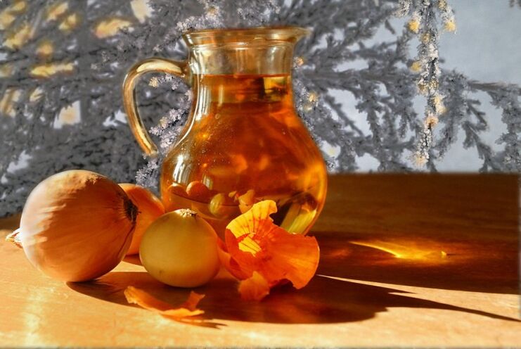 odvar z cibule na prostatitídu